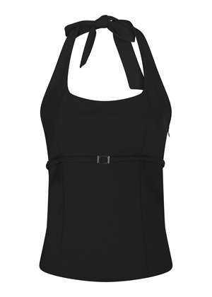 Rafla stretchy top Black Neo Noir 